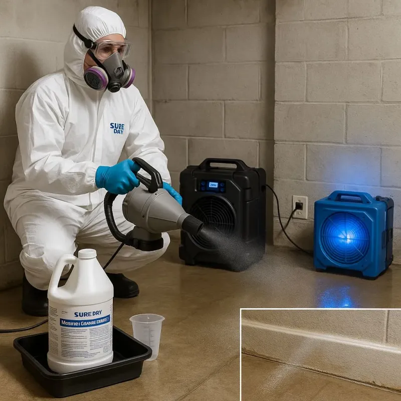 Sanitization and Odor Removal process in Mesa Verde, CA