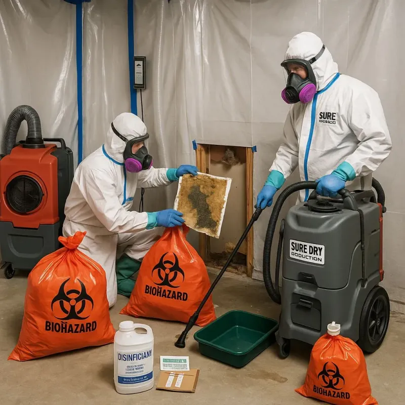 Contaminated Water Handling Protocols process in Mesa Verde, CA